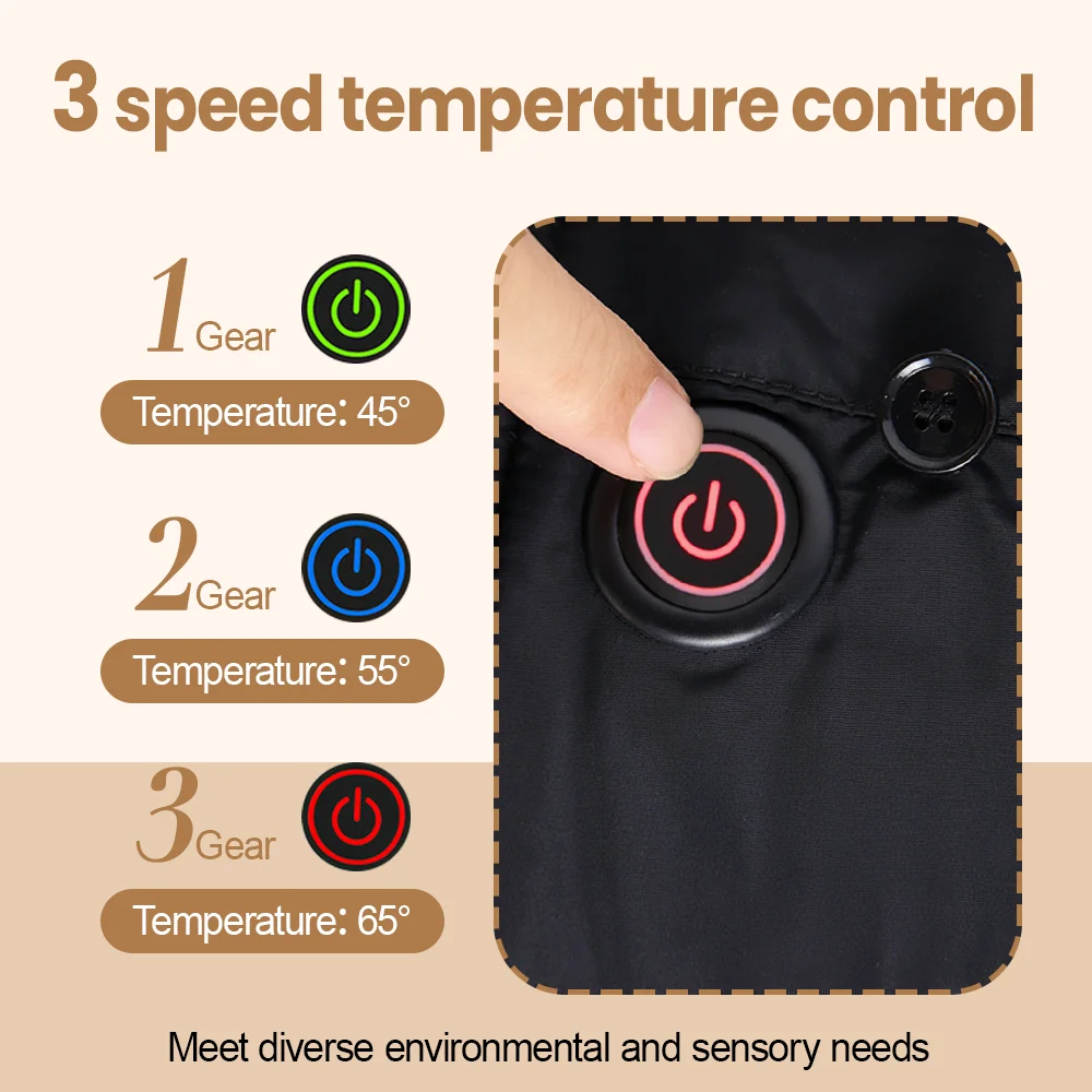 Gorro calefactor recargable para caza, gorro calefactor cálido para invierno, calentador de cabeza térmico eléctrico a prueba de viento con protección para los oídos para hombres y mujeres - imagen 4