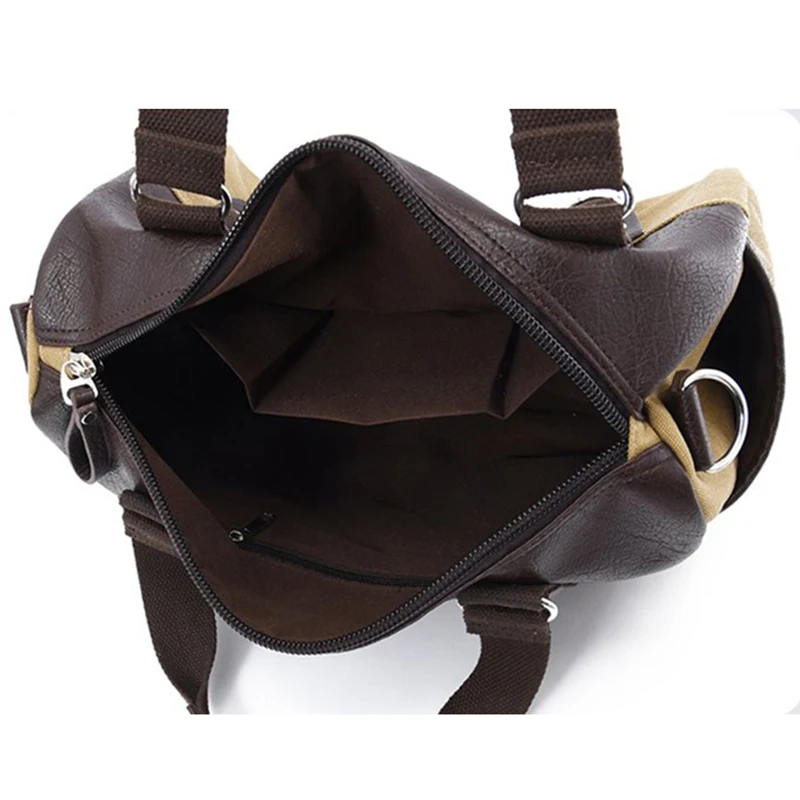 Bolso de lona para gimnasio, Fitness, bolso de hombro tipo bandolera con correa ajustable, bolso de viaje deportivo de corta distancia, bolso de mano de gran capacidad - imagen 5