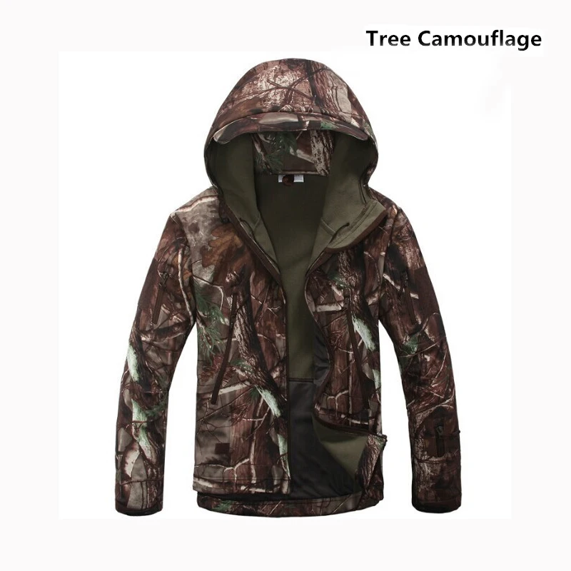 Chaqueta deportiva militar versátil para exteriores, impermeable, a prueba de viento, camuflaje de caza, chaqueta táctica militar, top lurker para hombre - imagen 3