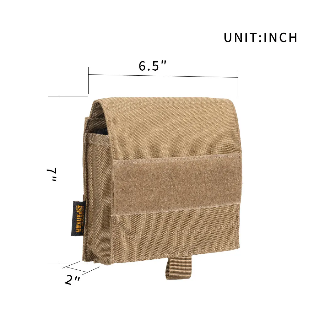 Bolsa Molle multifuncional, riñonera táctica para exteriores, bolsas EDC, bolsa con cremallera para herramientas, riñonera de caza, bolsa para cinturón accesorio - imagen 2