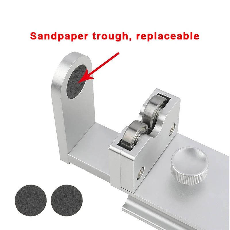 Amoladora de eje de flecha, afilador de flecha de carbono, cortador de flecha, herramienta multifuncional, CNC, aleación de aluminio, tiro con arco, caza - imagen 4