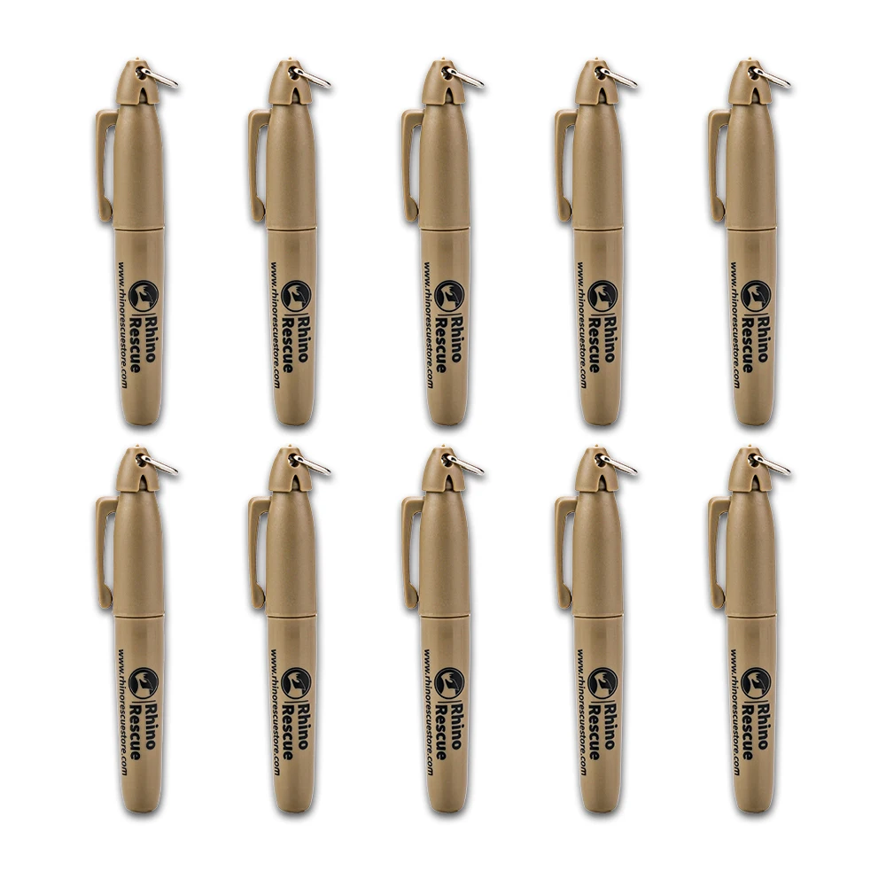 Rhino Rescue Punta Fina Rotuladores Permanentes Negro - imagen 2