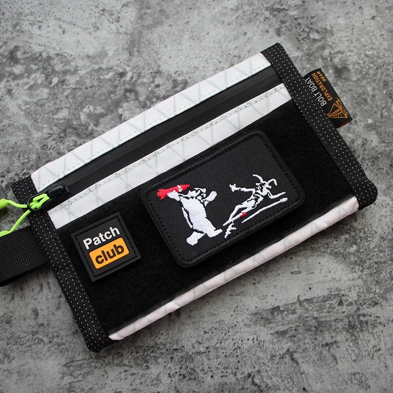 Barbanegra pirata Edward bandera gato submarina misil oso bordado parche insignia táctica para ropa DIY chaquetas decoración apliques - imagen 4