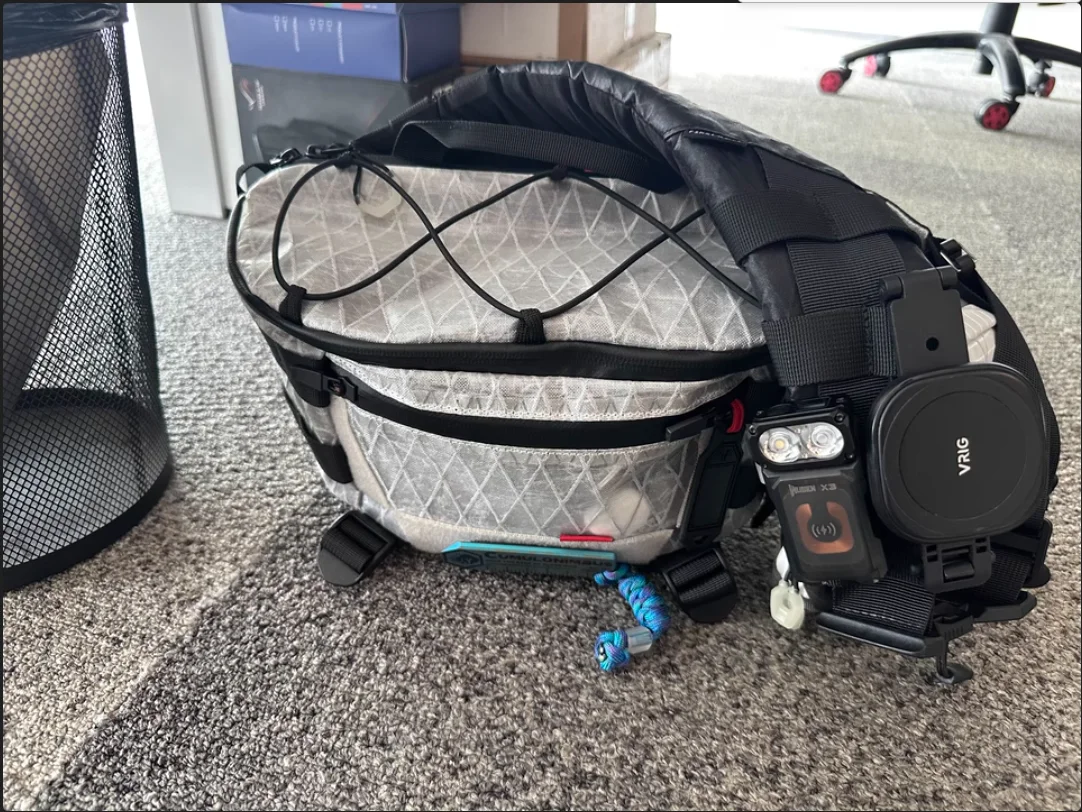 Bolso táctico cruzado ligero transpirable – Riñonera multiusos outdoor - imagen 5