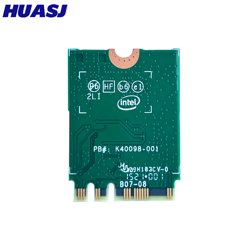 Banda Dual 2,4 Gbps Intel Wi-Fi 6 AX200 AX200NGW 802.11ax/ac MU-MIMO 2x2 módulo Wifi NGFF M.2 Bluetooth 5,1 tarjeta de red - imagen 5