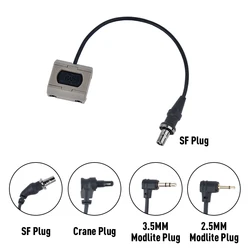 ModButton Interruptor Presión Remoto Linterna Táctica SureFire M300 M600 MLok