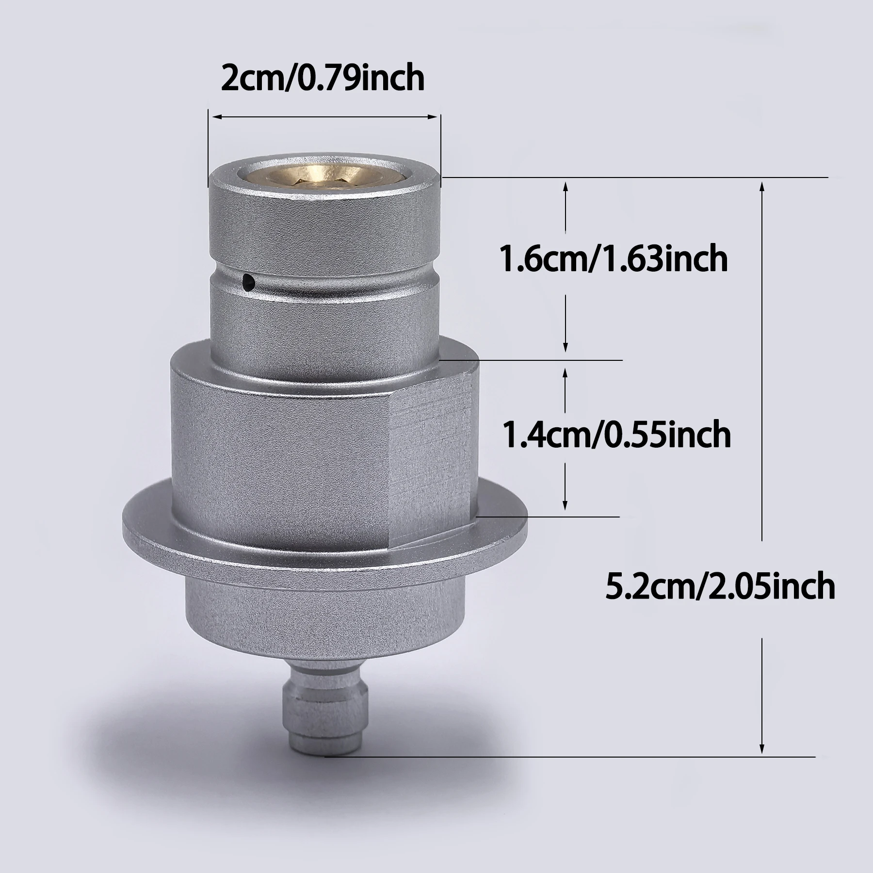 Conector rápido de agua gaseosa Sodastream Terra DUO ART Adaptador de llenado de conexión rápida Estación de llenado con desconexión rápida de 8 mm - imagen 4