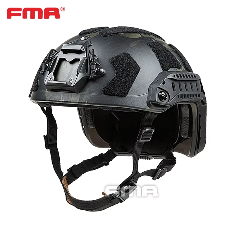 Sistema de casco de corte alto FMA FAST SF, versión ABS, engrosado 7 mm, casco táctico, alta calidad, TB1315A - imagen 4