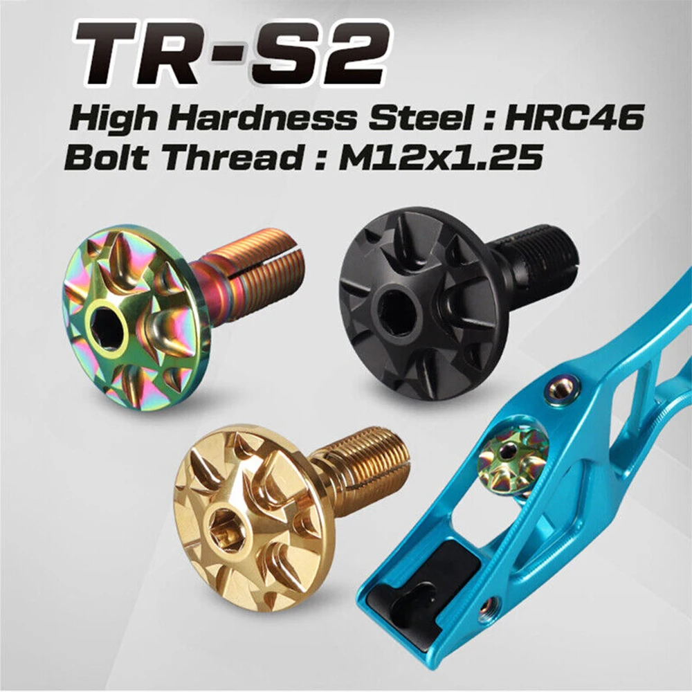 Tornillo de arco recurvo ILF M12x1.25 para tiro con arco, accesorio de caza, 2 piezas - imagen 4