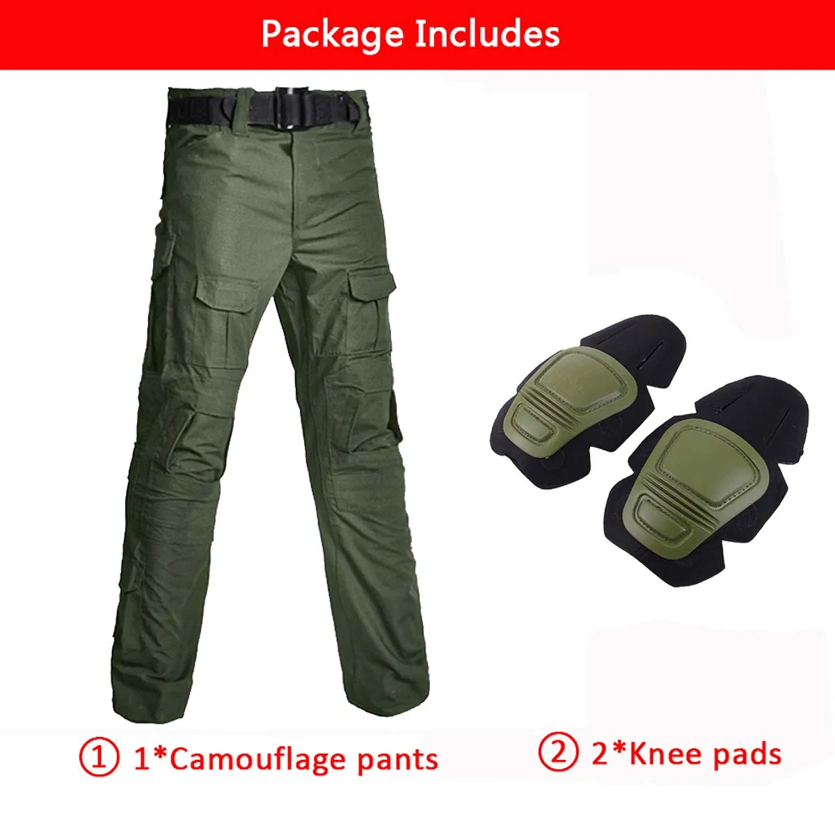 Army green pant