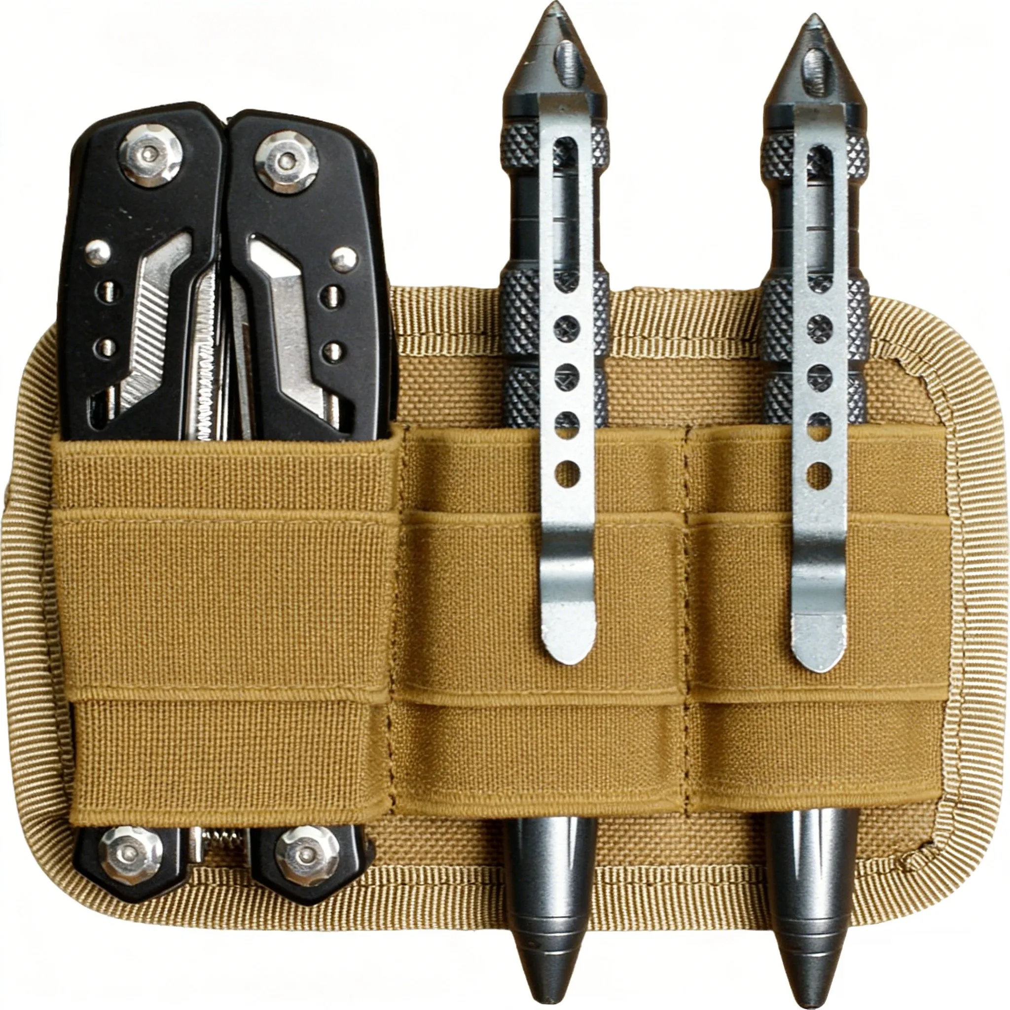 Bolsa de Panel de bucle de gancho táctico, herramienta EDC, soporte de separación interior, chaleco de caza, mochila, bolsas, organizador de inserción, tablero de pasta - imagen 5