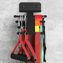 Soporte de pared para bandas elásticas de entrenamiento