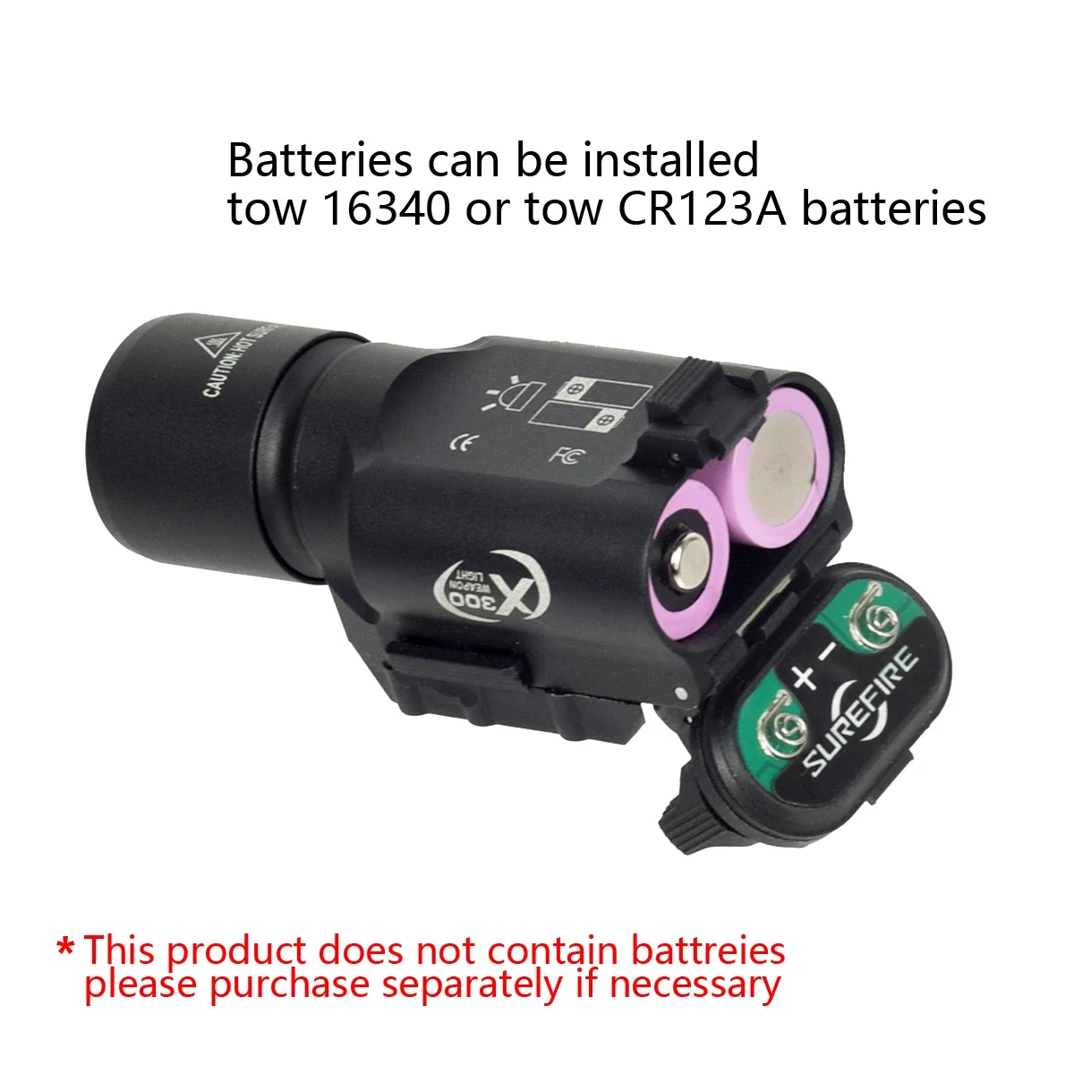 SureFire X300 X300U X300V IR Airsoft arma luz pistola Scout linterna Glock 17 con actualización remota interruptor de función Dual - imagen 4