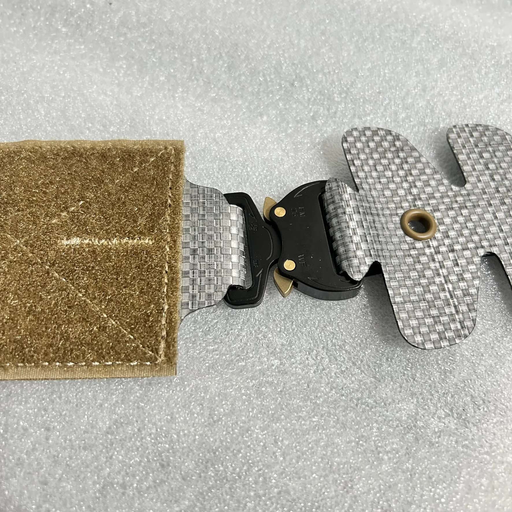 Kit de hebilla de liberación rápida para Panel lateral, respaldo de gancho y bucle, para chaleco FCPC V5, armadura lateral 3AC, 1 Uds. - imagen 4