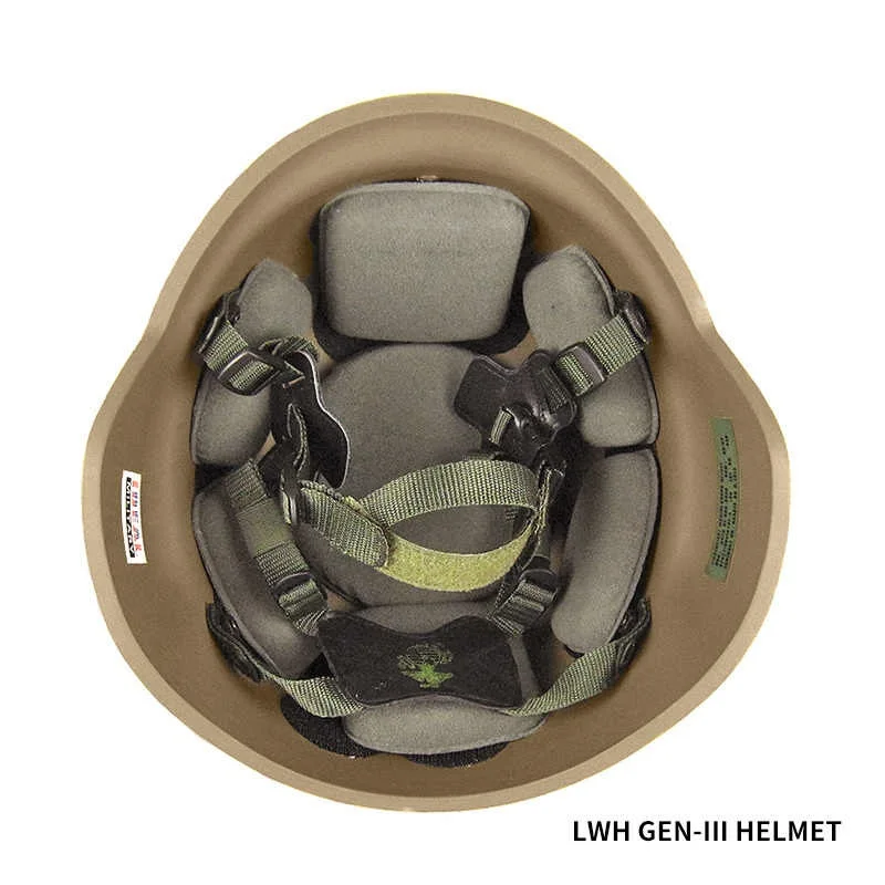 Casco M88 Riot LWH: acolchado de espuma viscoelástica de 7 mm de espesor - imagen 2