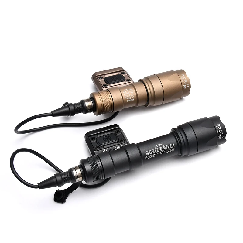 Linterna táctica Surefire M600 de alta potencia con interruptor Modbuttn
