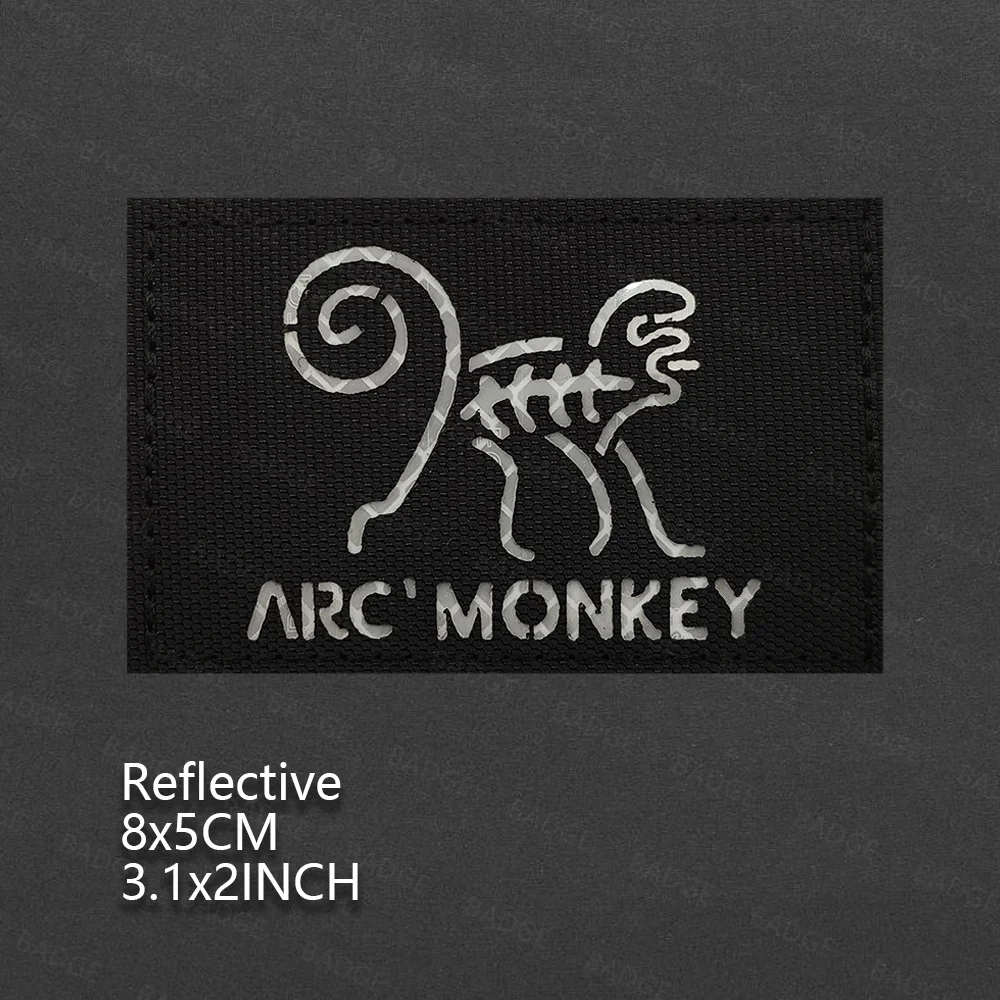 Parches de arco Ancestor de 12 huesos del zodiaco, divertido corte láser, ratón, serpiente, cerdo, emblema reflectante infrarrojo, insignia adhesiva para mochila al aire libre - imagen 2