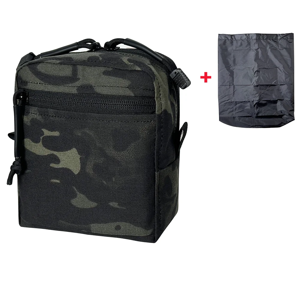 Bolsa táctica UNIONTAC con doble cremallera YKK, bolsa de accesorios GP inteligente con bolsa magnética, bolsillo interior, correa Molle, nailon 500D - imagen 5