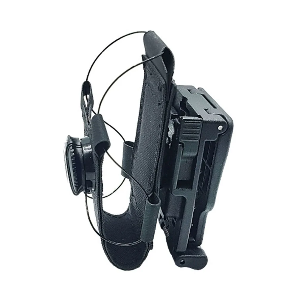 Funda protectora antivibración para grabadora de liberación rápida, conjunto fijo con Clip de Panel trasero Universal Molle para cinturón, chaleco táctico - imagen 5