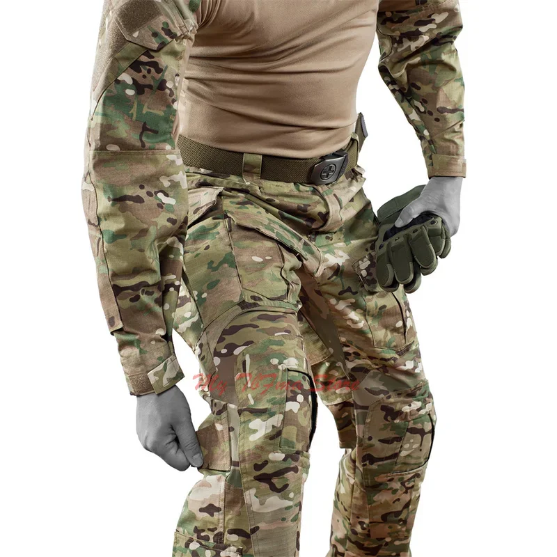 Uniforme táctico G3 chaqueta y pantalones camuflaje traje de rana manga larga - imagen 5