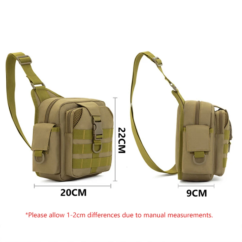 Bolso Táctico Crossbody - Vista trasera