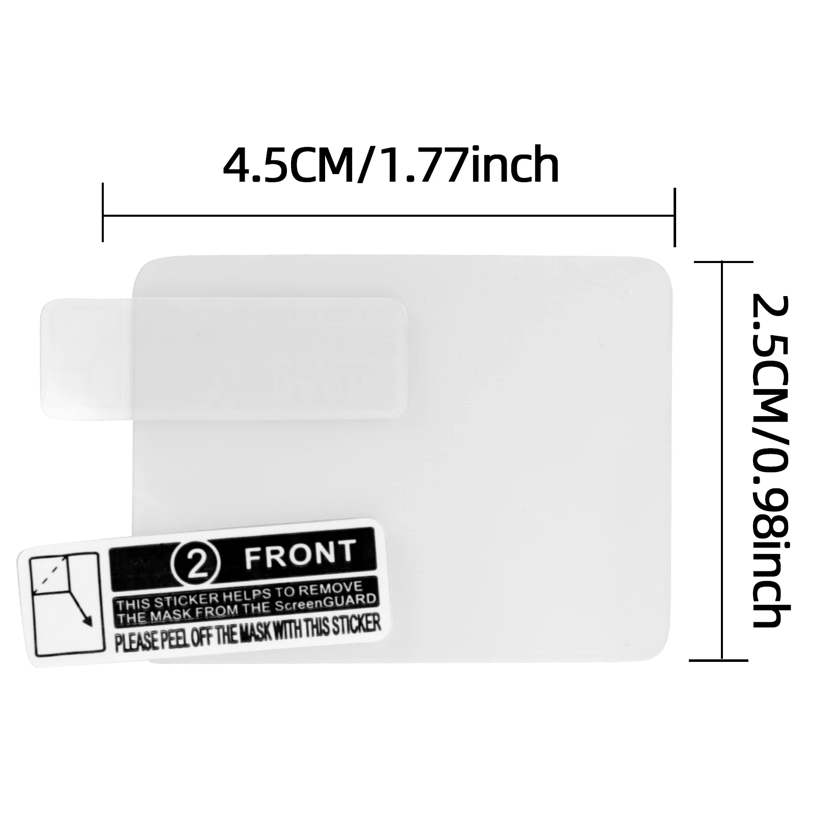 Protector de pantalla Baofeng UV-32 antihuellas autorreparable - imagen 2