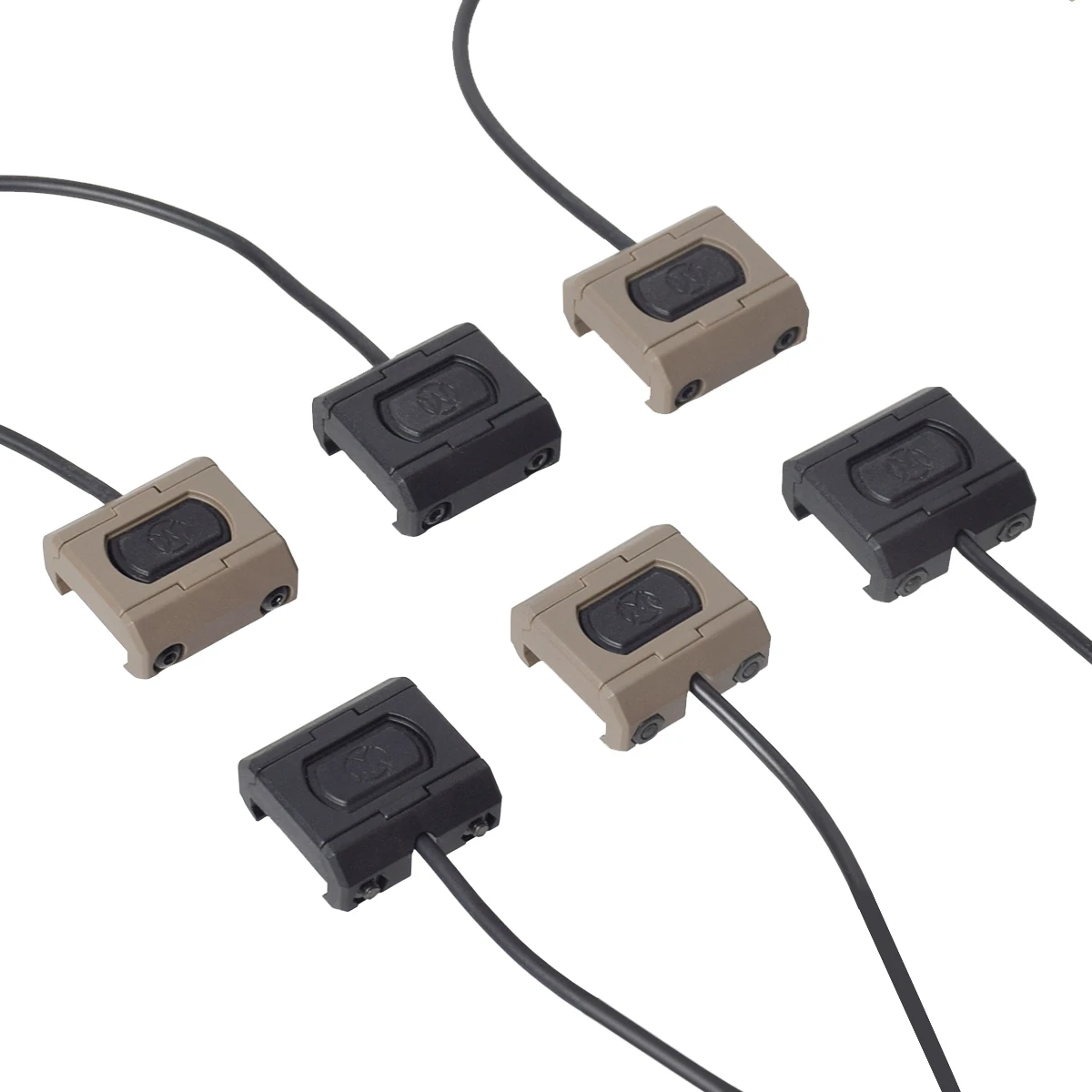 SureFire M300 M600 interruptor remoto de presión linterna ModButton Lite compatible con Mlok Keymod Picatinny Rail interruptor láser DBAL A2 PEQ15 - imagen 4