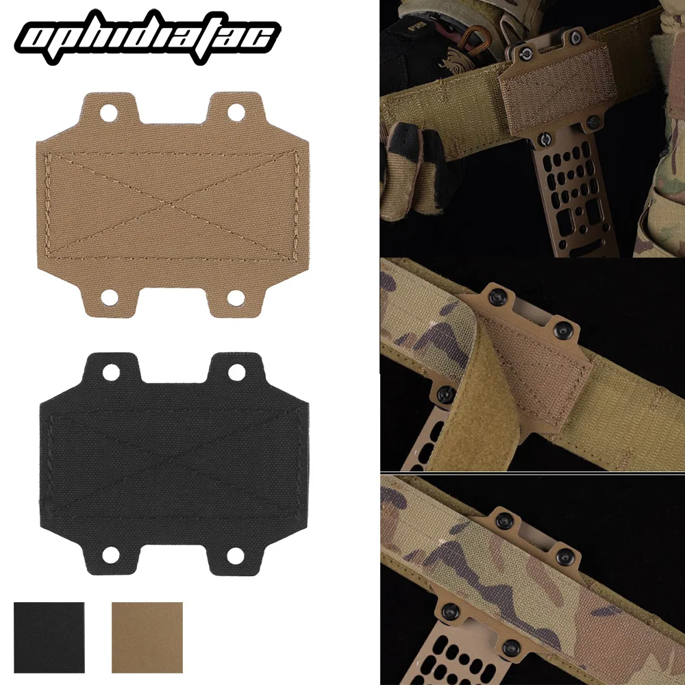 OPHIDIAN ligero MHA gancho y bucle cinturón funda adaptador puente caza Modular funda adaptador Panel de montaje