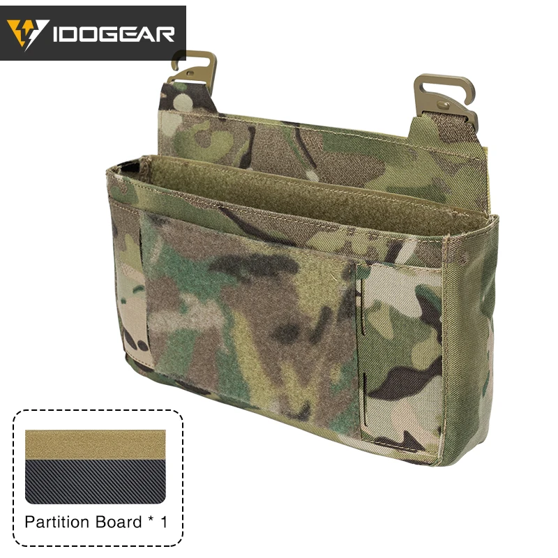 IDOGEAR-bolsa táctica militar con solapa frontal, bolsa de Panel frontal, estilo FCPC FCSK MC 3596 CS Wargame
