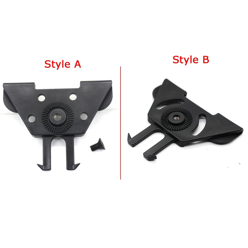 Adaptador MOLLE de funda Modular de polímero, plataforma de suspensión para fundas de pistola/bolsas de revistas de 9MM para chaleco MOLLE, accesorios de engranaje - imagen 2