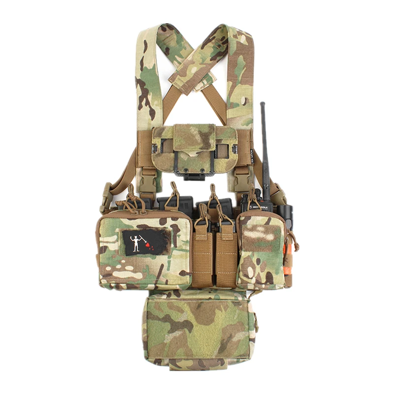 Pew táctico D3CRH aparejo de pecho táctico Haley estilo estratégico D3CR HEAVY Airsoft CR04 - imagen 4