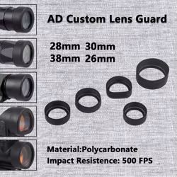 Protector de lente SureFire M300B/M600B/X300/X400V - táctico