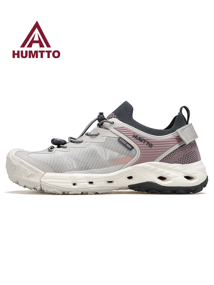 Zapatos de senderismo HUMTTO, zapatos aguas arriba, sandalias de exterior para mujer, zapatillas de deporte para primavera y verano para hombre, zapatos informales transpirables, zapatos de pesca - imagen 5