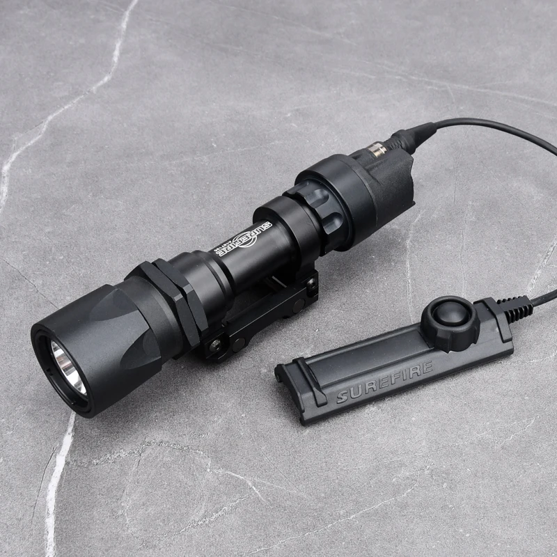 Surefir-linterna LED blanca M951, luz de explorador de Metal con doble cola, táctica, Airsoft, Rifle, caza, carril de 20mm - imagen 5