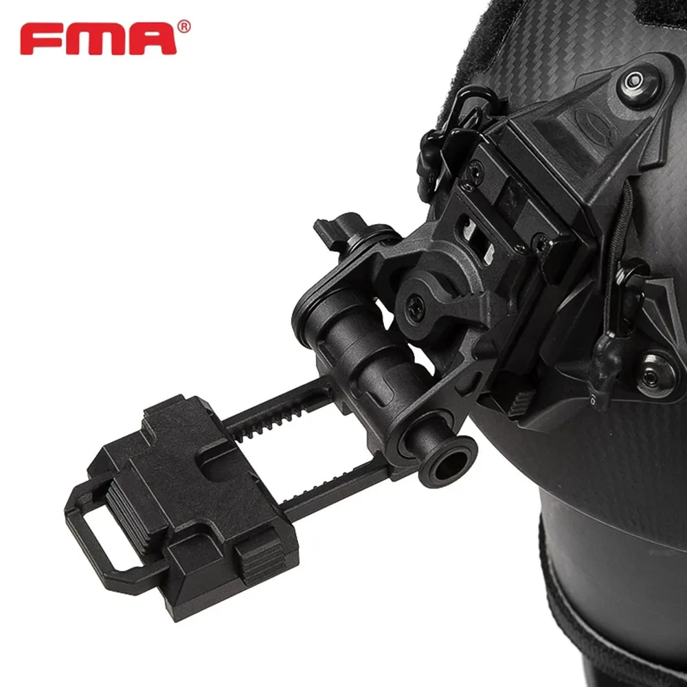 Soporte desmontable nylon para gafas visión nocturna casco táctico FMA - imagen 2