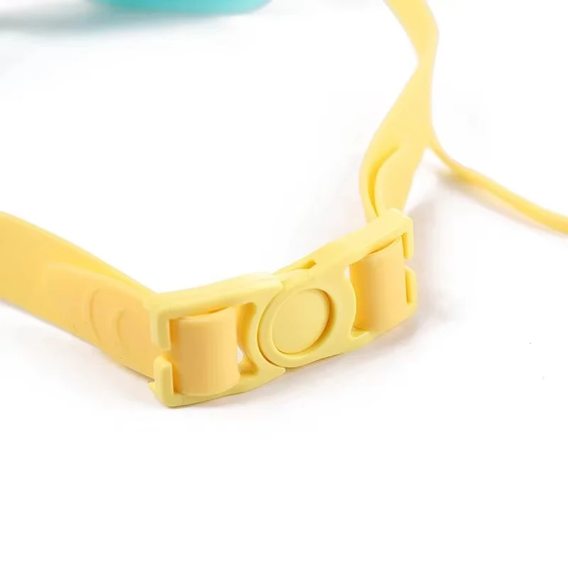 Gafas de natación antivaho gran montura con tapones silicona