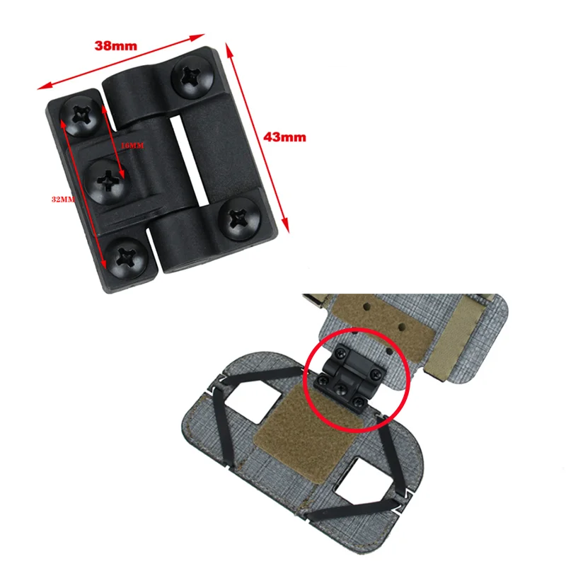 Chaleco táctico caza LV119 FCPC con Molle resistente y porta móvil - imagen 4