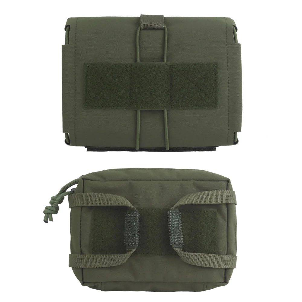 Bolsa táctica de primeros auxilios, tirador Horizontal, deporte de caza al aire libre, despliegue rápido, bolsa médica de supervivencia de emergencia, equipo de cinturón MOLLE - imagen 5