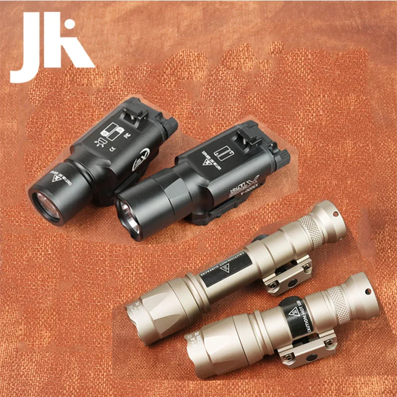 Equipo táctico Surefi X300 X300U M300 M600C M600B pistola de Metal luz LED estroboscópica compatible con riel de 20mm Airsoft AR15 linterna de caza - imagen 2