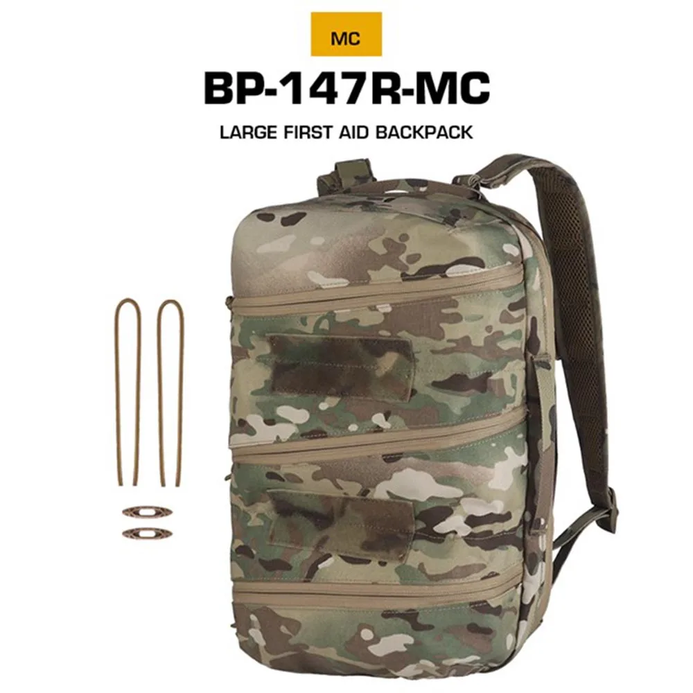 Bolsa médica de asalto compacta táctica, bolsa de primeros auxilios, mochila estilo SS, nueva mochila grande para ir al trabajo