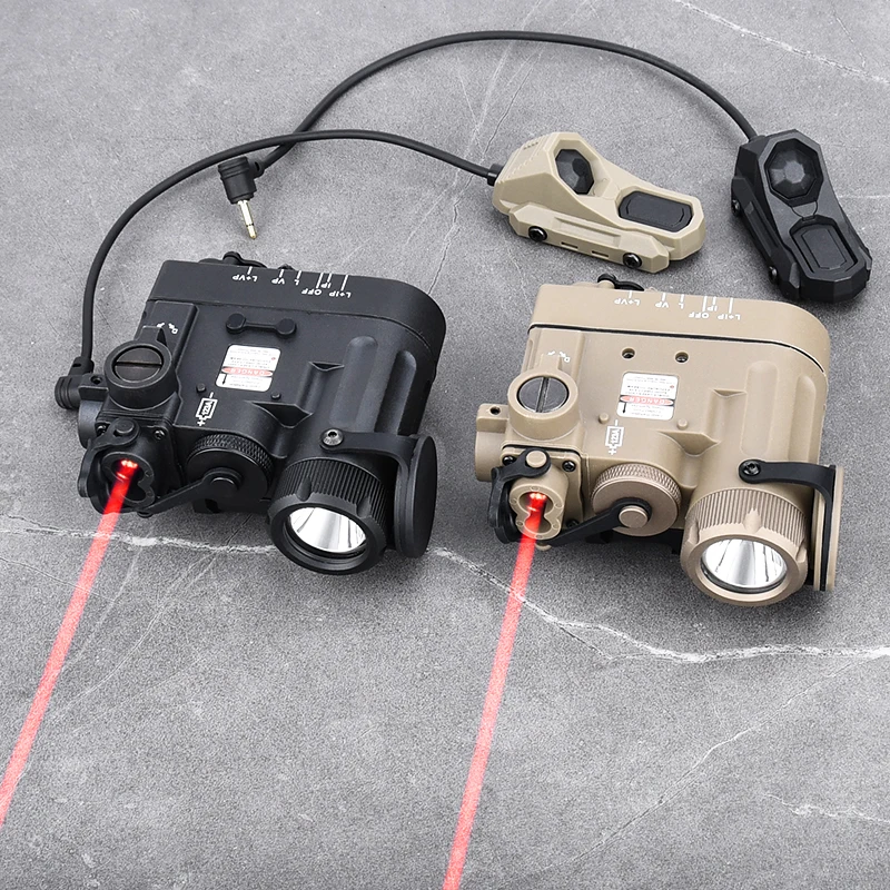 DBAL-D2 táctico con linterna láser rojo IR, interruptor de AXON, WADSN DBAL D2, equipo de caza Airsoft para interruptor de sistema de 20MM para MLOK KEYMOD - imagen 3
