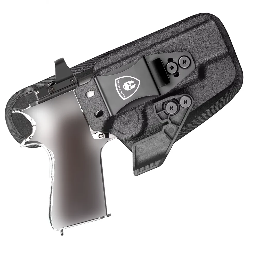 Funda compatible con 5 "1911, funda IWB Hydrid, funda interior para cinturilla, mano derecha de máxima comodidad