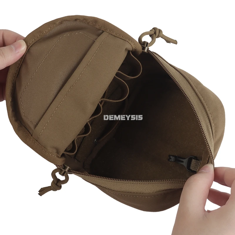 Bolsa táctica de uso General para tiro al aire libre, deportes de senderismo, bolsas MOLLE de cintura, herramientas de caza multifuncionales, bolsa Universal - imagen 4