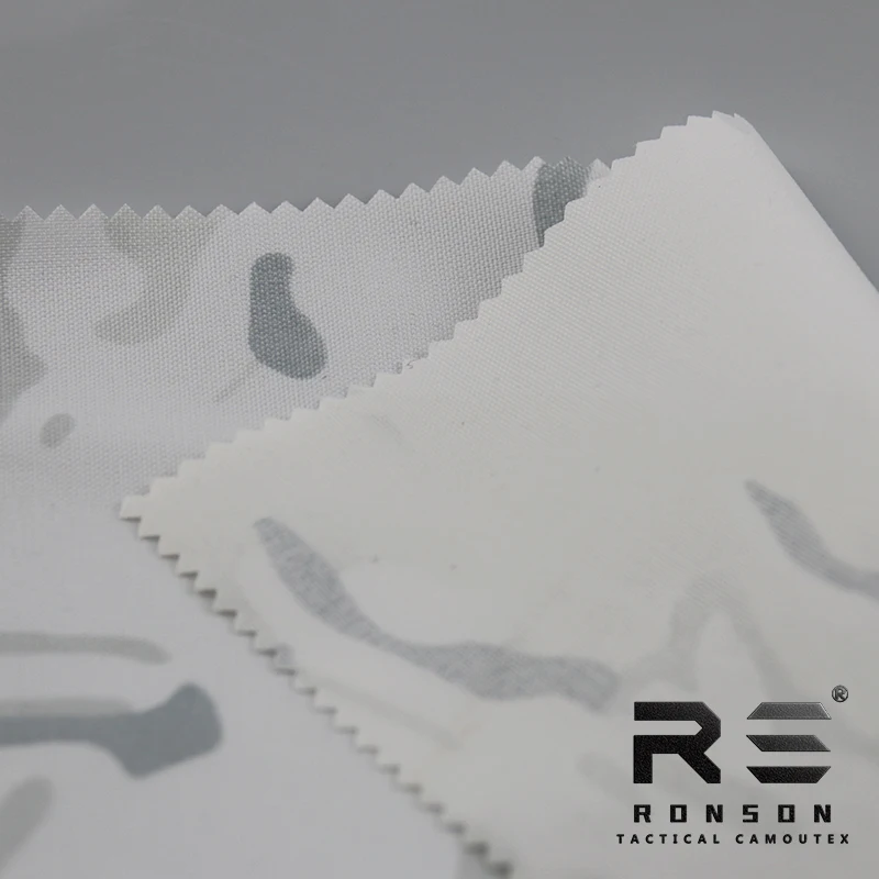 Camuflaje de nieve MC MCBK MCTP, tela negra, nailon 500D, impermeable, alta resistencia, equipaje, telas tácticas, ropa interior - imagen 2