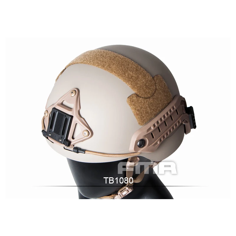 Casco FMA Sentry (XP) BK/DE/FG Casco protector táctico para exteriores CS caza Camping - imagen 5