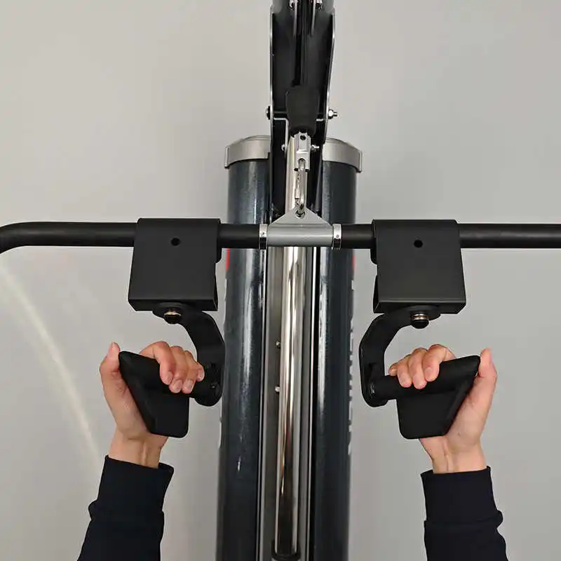 Manijas para dominadas y manijas de banda de resistencia, empuñaduras de fitness multiusos para gimnasio en casa, máquina extraíble, peso muerto, barra de barbilla - imagen 5