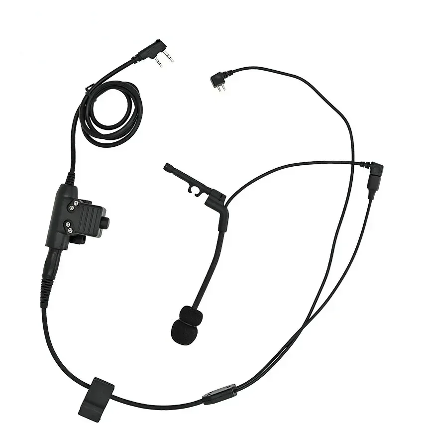 Accesorios para auriculares tácticos, Kit de línea Y Compatible con 3M PELTO Comta sin micrófono, auriculares de tiro para caza Airsoft - imagen 5