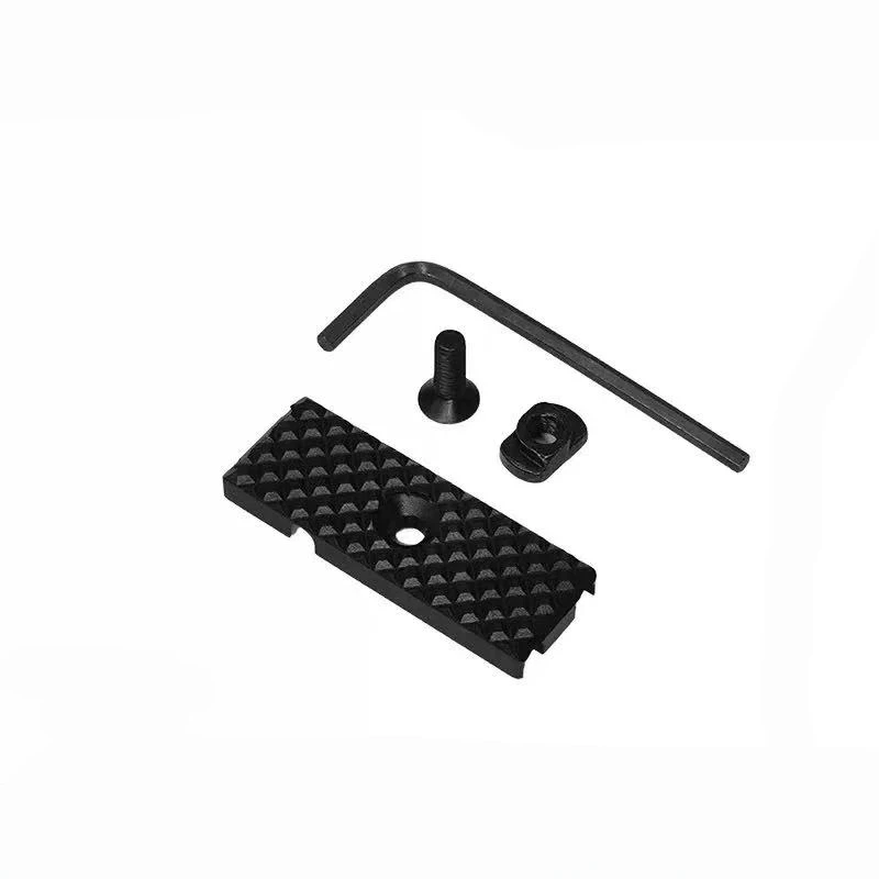 Soporte de Interruptor de Cola Metálico M-LOK con Patrón de Onda Matrix, Clip para Cable TNV para Ranura de Linterna PEQ - Accesorio de Equipo Táctico - imagen 5