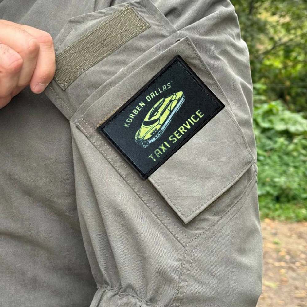 Parche táctico velcro gancho y bucle para brazalete militar - imagen 4