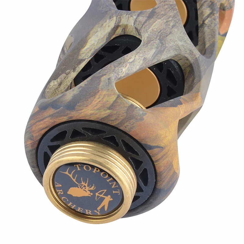 Estabilizador de arco compuesto, amortiguador de aleación de aluminio para tiro con arco al aire libre, accesorios de tiro de caza, 4 ", 6", 1 unidad - imagen 5